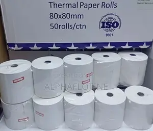 Quality Thermal Receipt Paper Rolls 80mmby 80mm