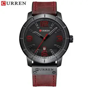 Curren Leather Straps Watch Curren Gents Watch