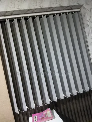 Grey Astonishing Vertical Blinds