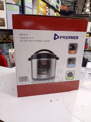 Premier 6 LTRS Electric Pressure Cooker (Model: Pm-516)