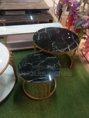 Glass Top Nesting Tables