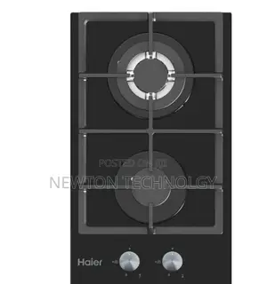 Haier Glass Inbuilt 2 Burner With Wok Burner Hob Cooker