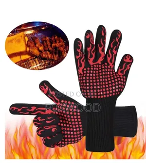 Grill Gloves,Heat Resistant BBQ Gloves