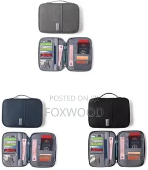 Family Wallet Passport Travel Document Case Organizer