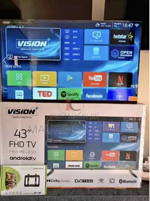 Vision Plus 43 Smart Android Full Hd +Wall Bracket
