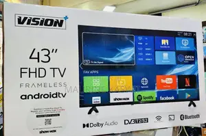 Vision Plus 43′′ Smart Android FHD 1080p Tv