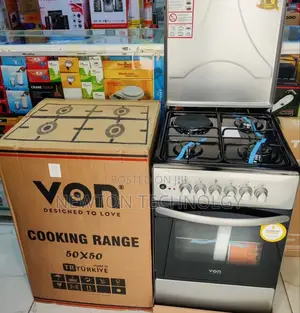Standing Cooker 3g+1e Electric Oven 50cmx50cm Von*