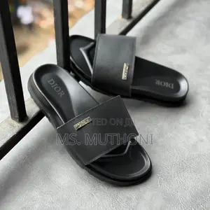 Black Gents Various Brands Sandals Size 39-45