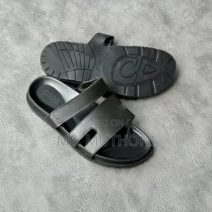Black Gents Various Brands Sandals Size 39-45