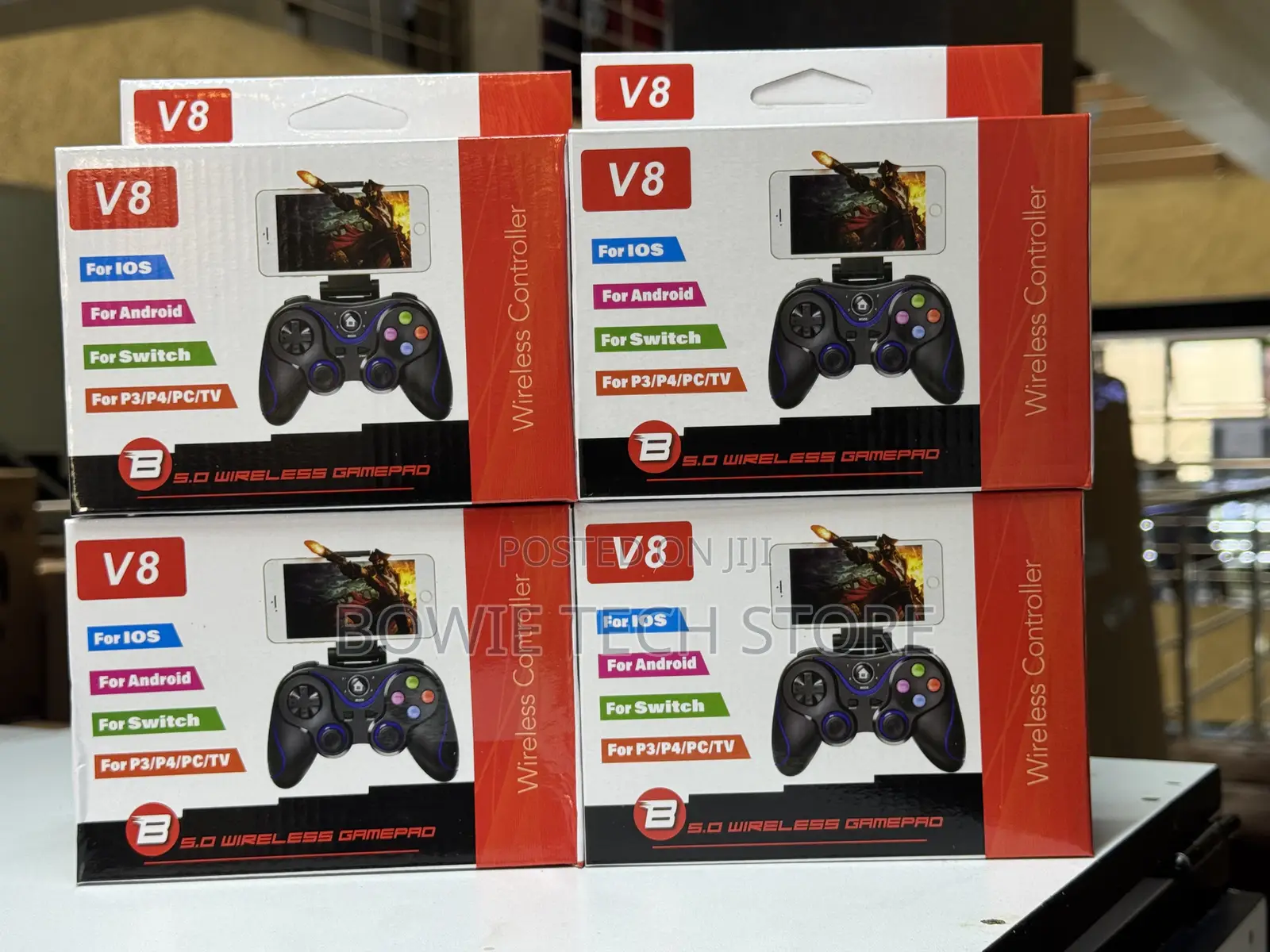 V8 Mobile Phone Wireless Controllers Mobile Pads