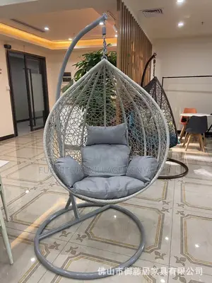 Hanging Chair:Hammock Out/Indoor Swing Chair -Steel Frame