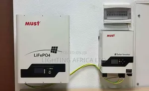 5.5kva Hybrid Inverter + 5.12kwh Lithium +(6)615 Watts Solar