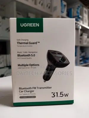 Ugreen Bluetooth Fm Transmitter Car Charger