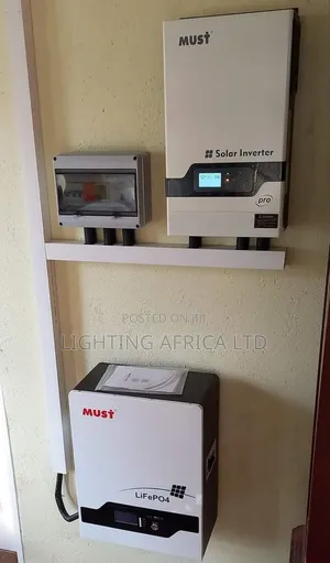 6kva Hybrid Inverter + 7.68kwh Lithium + (8)650w Solar