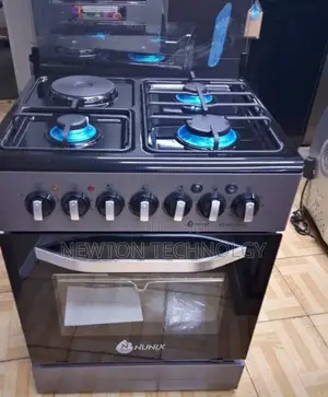 Nunix 60 by 60 Cooker With Electric Oven 3g+1e