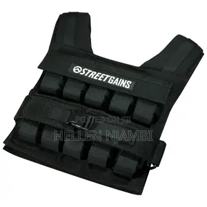 Black Tactical Adjustable Body Armour Vest
