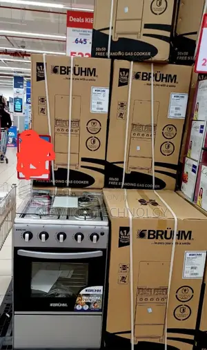 Bruhm Full Gas Standing Cooker