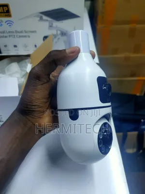 Bulb Camera Dual Lens With Wifi Connection