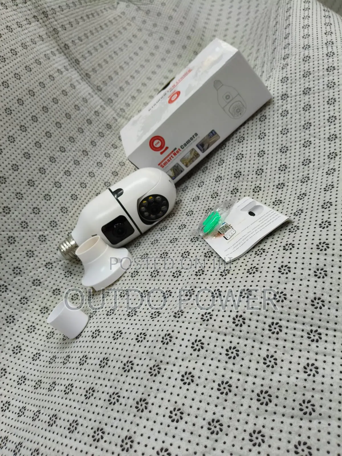 Dual Lens Wifi Camera Bulb