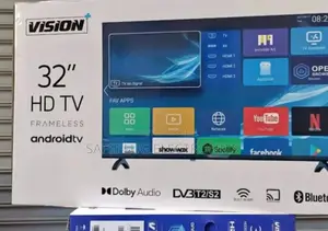 Tv Vision+32 Inch Smart Android (Dobly Audio)
