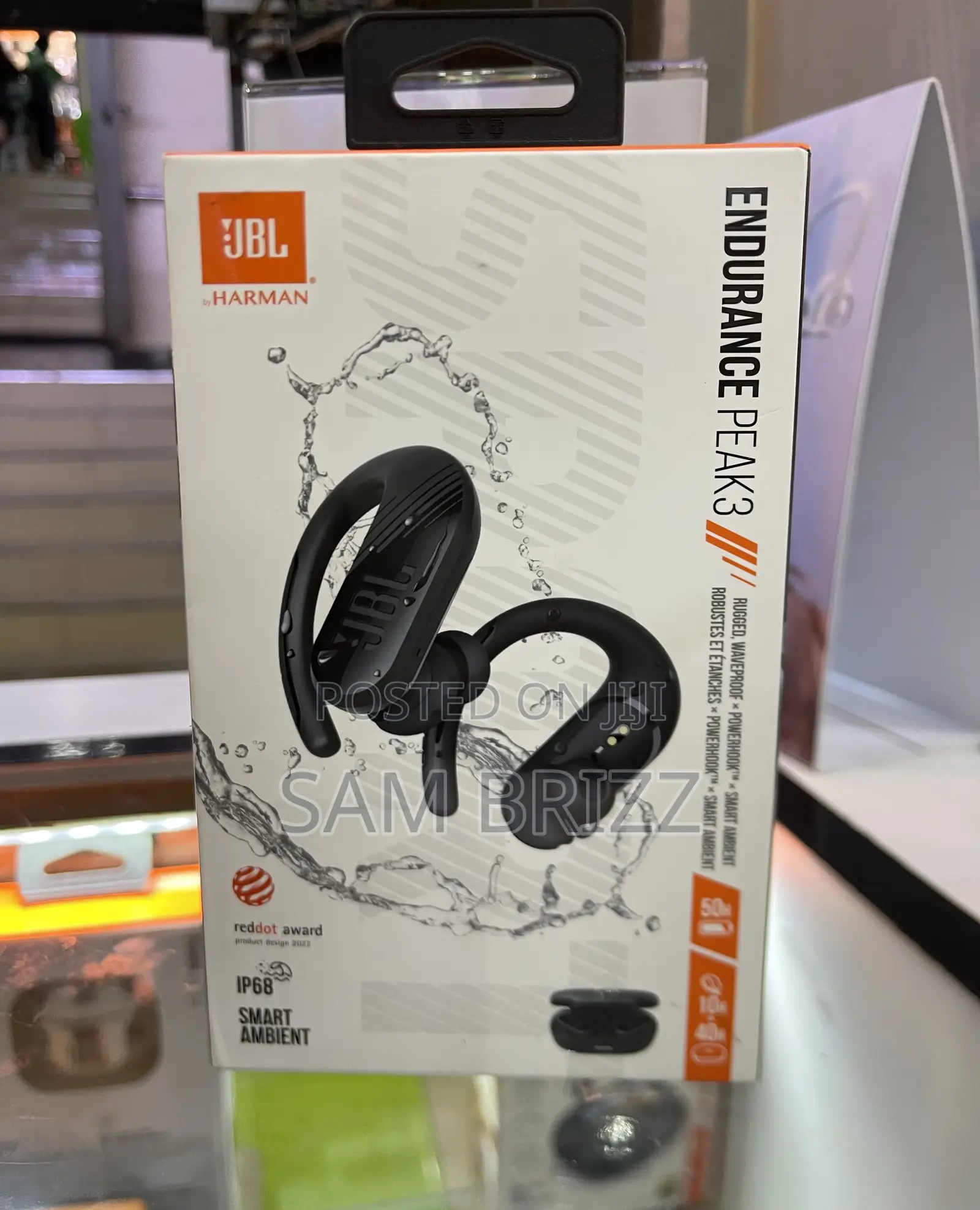 JBL Endurance Peak 3 Earbuds