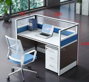 Workstation:Partition Modular Workstation for 4-Seater