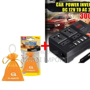 300w Car Power Inverter With4usb Port and Free Air Freshener