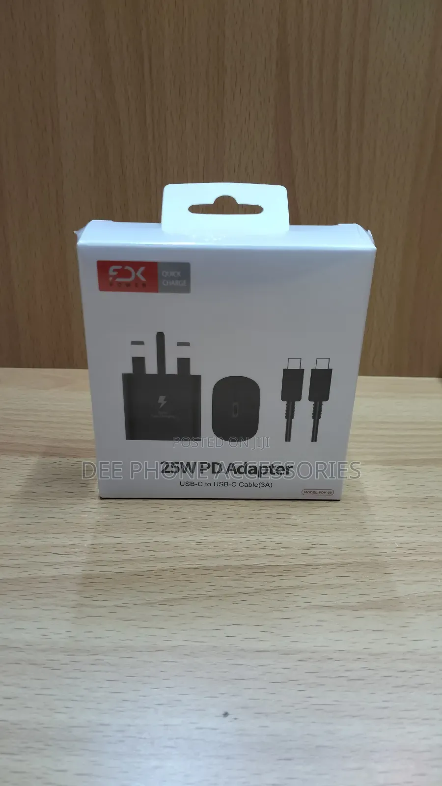 FDK 25w Type C to Type C Charger