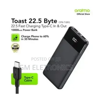 10000mah 22.5w Fast Charge Power Bank-(Opb-7100q)