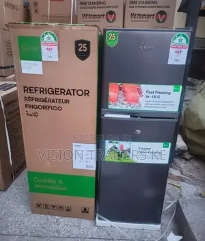 Syinix 137l Double Door Refrigerator