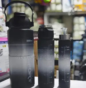 3 in 1 Motivational Water Bottles Set
