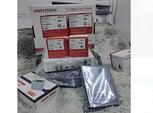 Complete System Kit of 4 Cameras 2mp Turbo Hd Offers 24/7 Surveillance