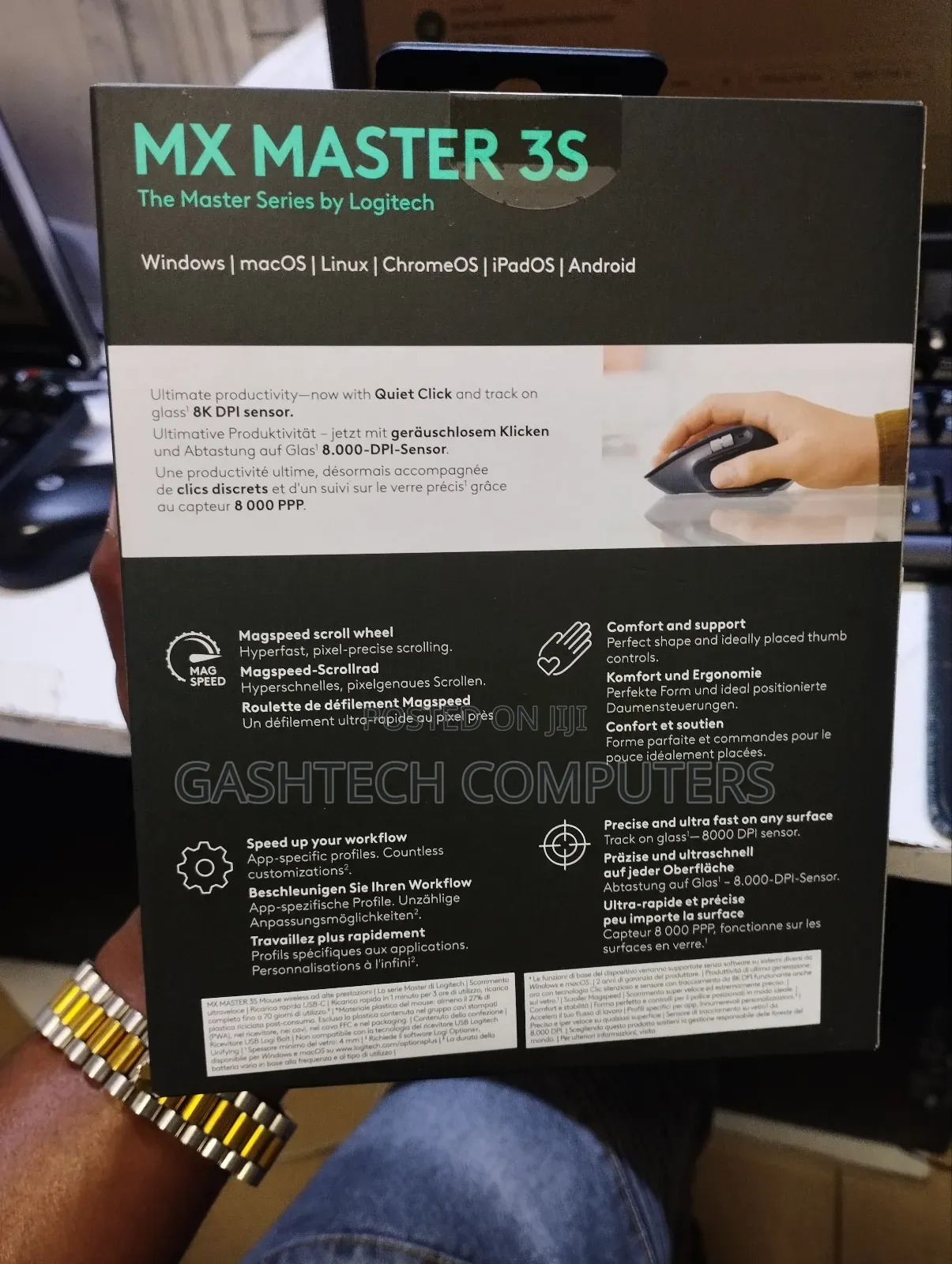 Logitech Master 3s Bluetooth Mouse