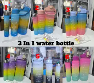 3in1 Water Bottle Set