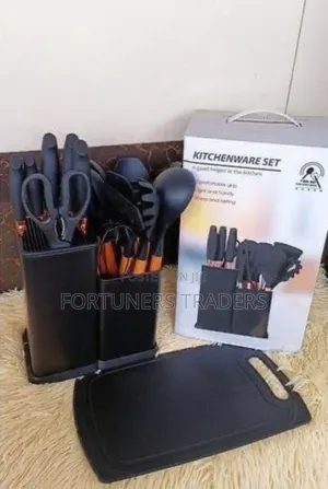 19pcs Silicone Spoons and Knives