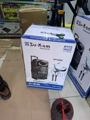 Sukam Bt-120d Portable 12 Inch Rechargeable Speaker