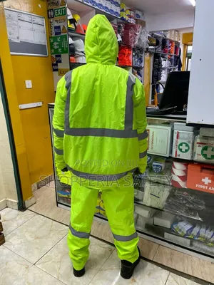 Rider Suit -Green Reflective Padded