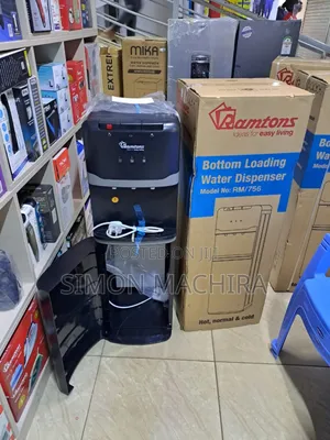 Black Ramtons Water Dispenser Bottom Load
