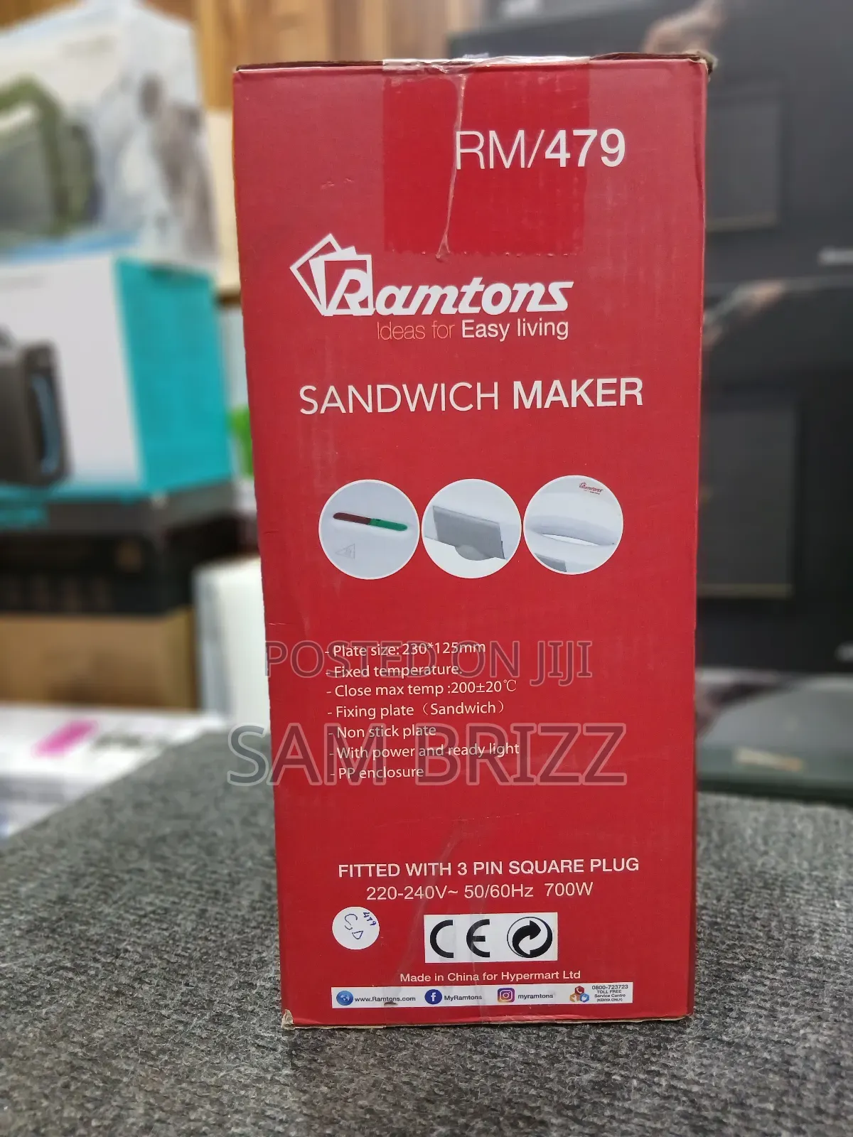 Ramptons Sandwich Maker
