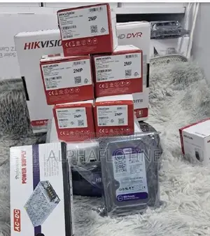 Hikvision 8 CCTV Camera Complete Set Full 1080px