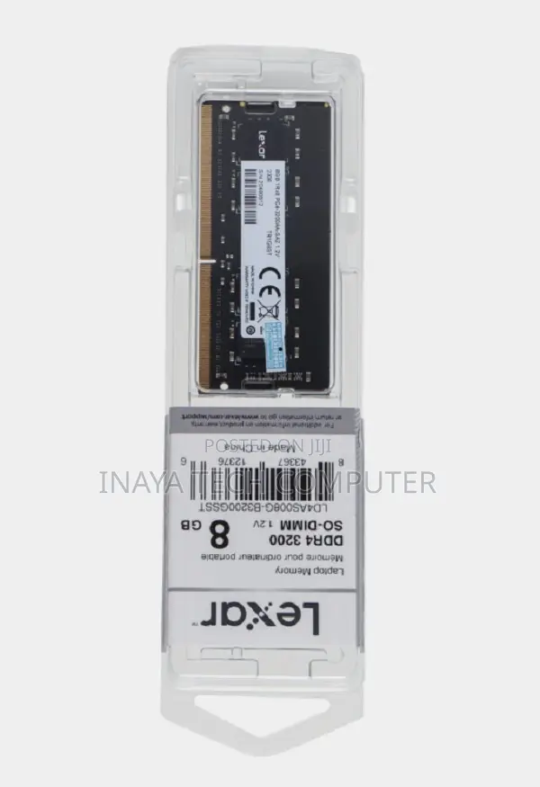 Lexar Laptop Ram Ddr4 8gb 3200