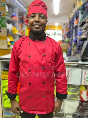 Customized Chef Jacket- Red