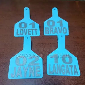 Z-Tag Z1 1-Piece Long Neck Calf Customized Zed Cow Ear Tags