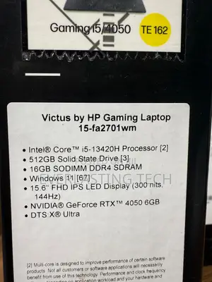 New Laptop HP Victus 15 16GB Intel Core i5 SSD 512GB