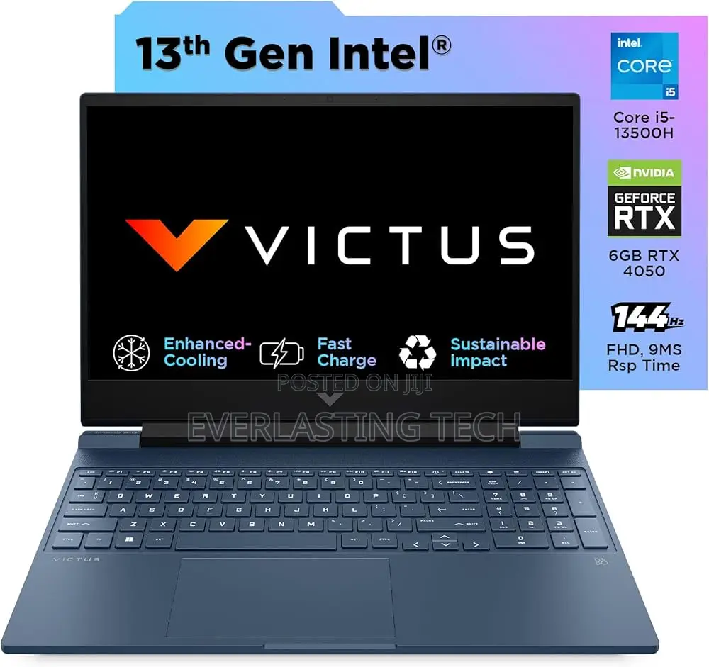 New Laptop HP Victus 15 16GB Intel Core i5 SSD 512GB