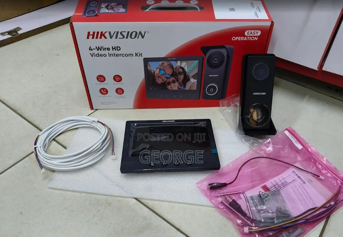 Quality Video Door Bell>Hikvision Intercom Home System