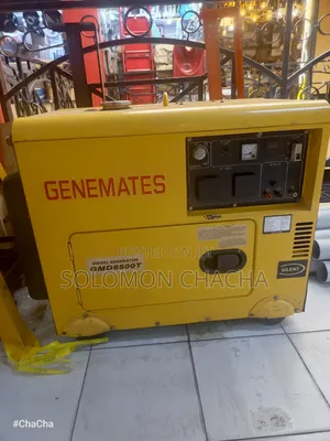 Genemates 7.5kva Slightly Used Deisel Silent Generator