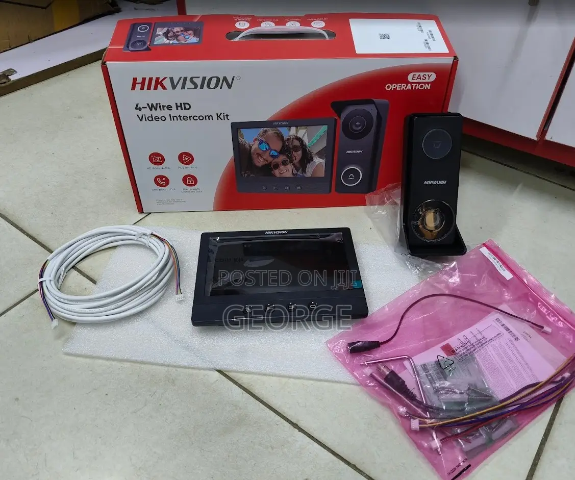Easy to Operate,Hikvision Video Door Phone / Intercom Kit