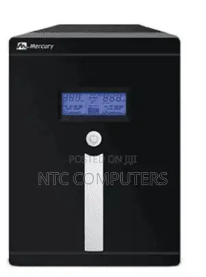 Mercury Elite 650 Pro Offline Ups -Uk Plug, 650va/390w, 2