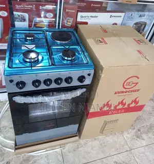 Eurochef 3g+1e Standing Cooker With Electric Oven
